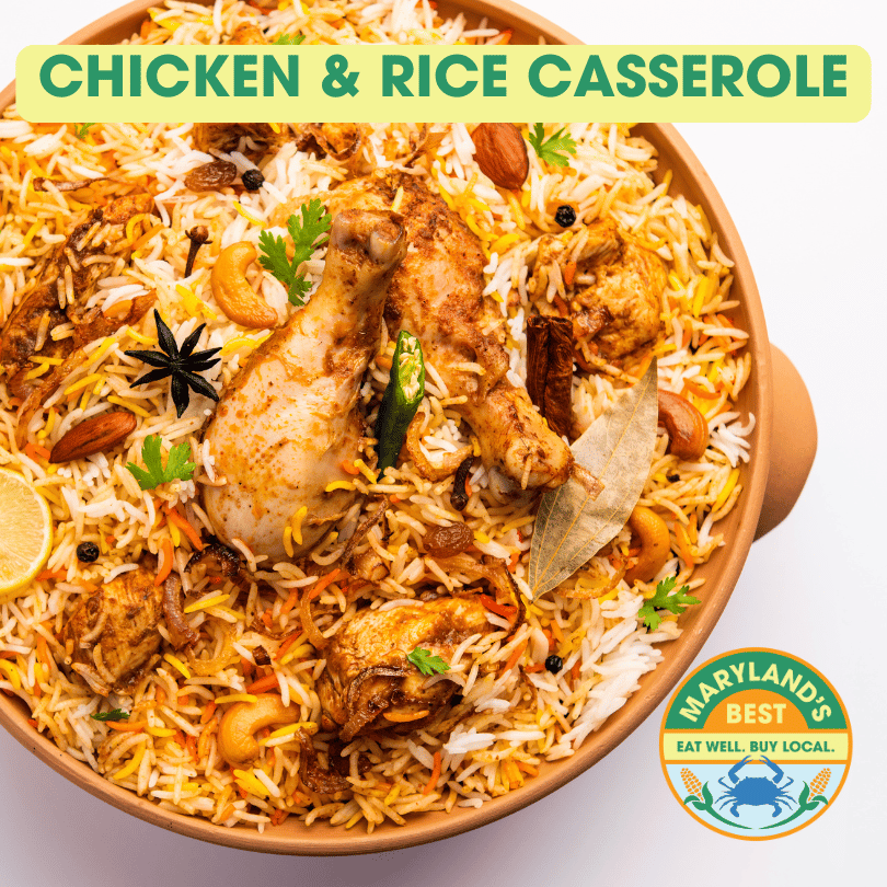 Baked Chicken and Rice Casserole
