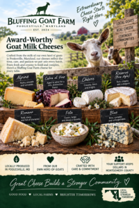 Bluffing Goat Farm Cheese Showcase