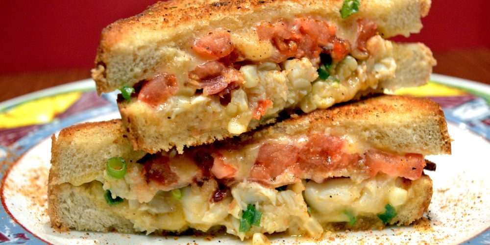 Crabby Grilled Cheese
